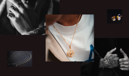 Twisted Pendant - Premium Mens Jewellery