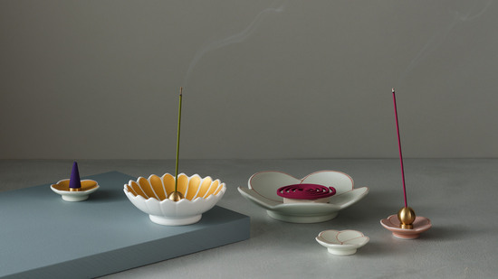 Terra incense & flower ceramics