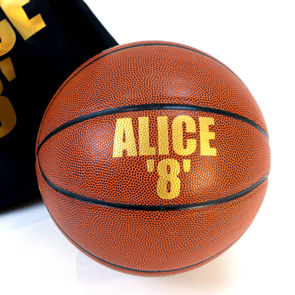Personalised Basketball Ball