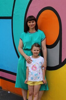 Me-shirt T-shirt painting kits mum and daughter founders