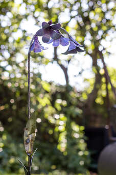 Chi-Africa Recycled Metal Bluebell Sculpture