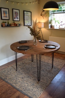 Reclaimed Round Table