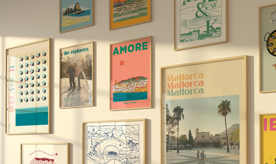 Original art prints and bespoke gifts inspired by travel memories
