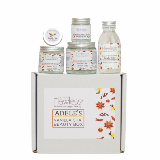 vanill chai pamper box - eco-friendly and plastic free