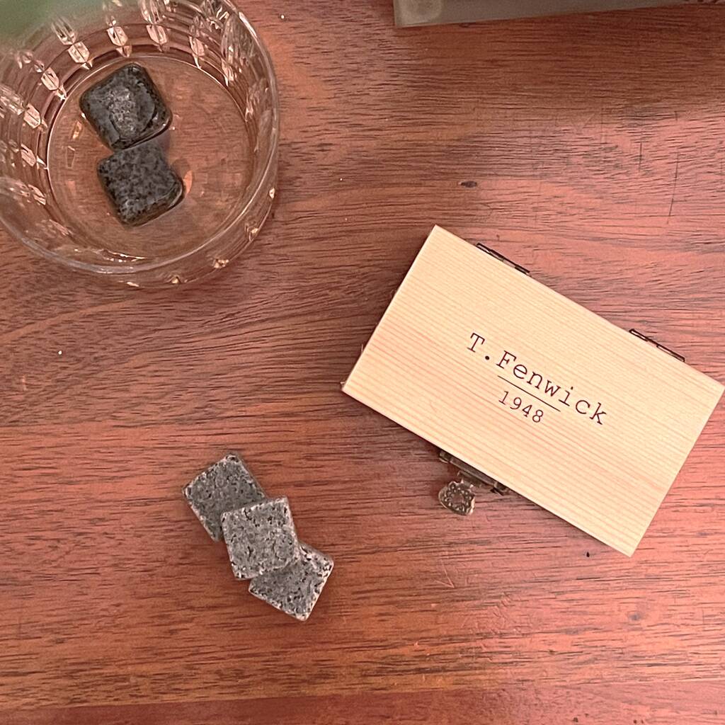 Personalised Whiskey Stones