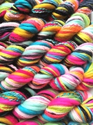 Wild Floss Bundles of yarn
