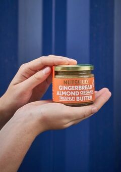 Nutcessity's Gingerbread Almond Butter - perfect for Christmas and the festive season!