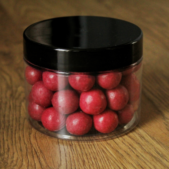 Gourmet Raspberry & white chocolate malt balls