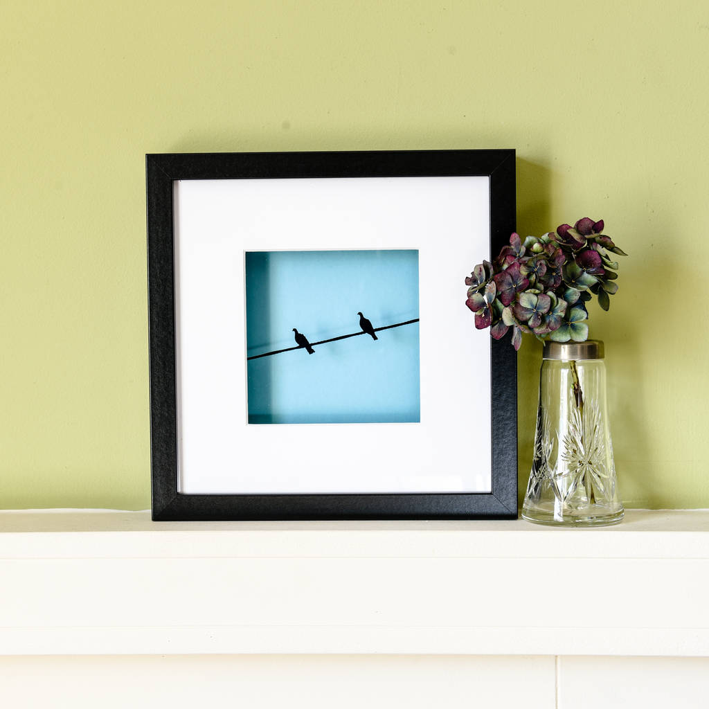 Framed Birds On A Wire Artwork | Artwork | Framed |