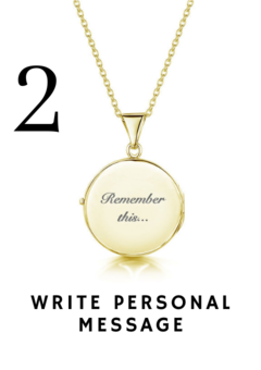 Engraved Locket