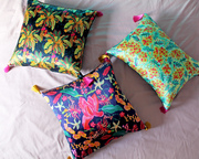 Collection of Silk Cushions