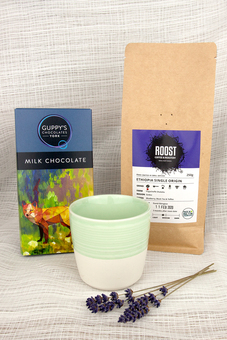 Coffee, Cup and Chocolate Gift Set