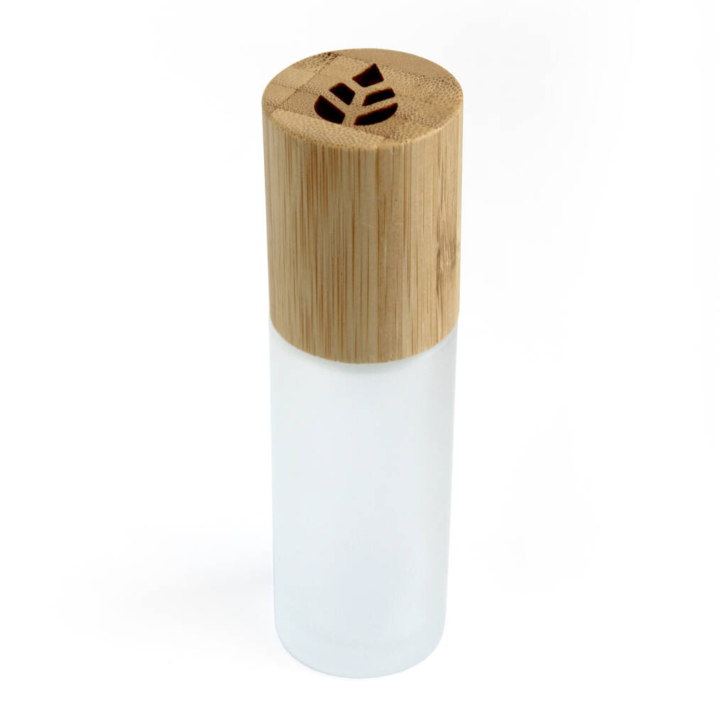 Bamboo Glass Lotion Bottle