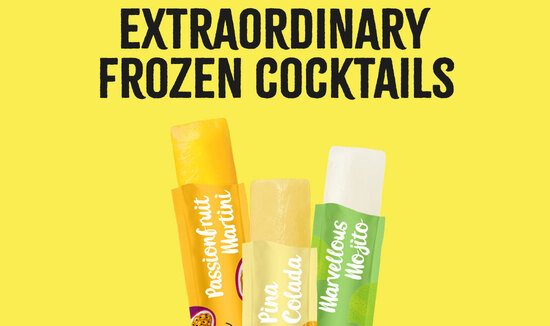Our range of premium alcoholic ice pops!