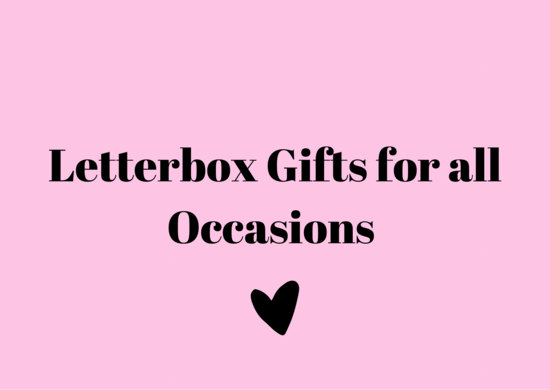 Letterbox Gifts for all occasions.