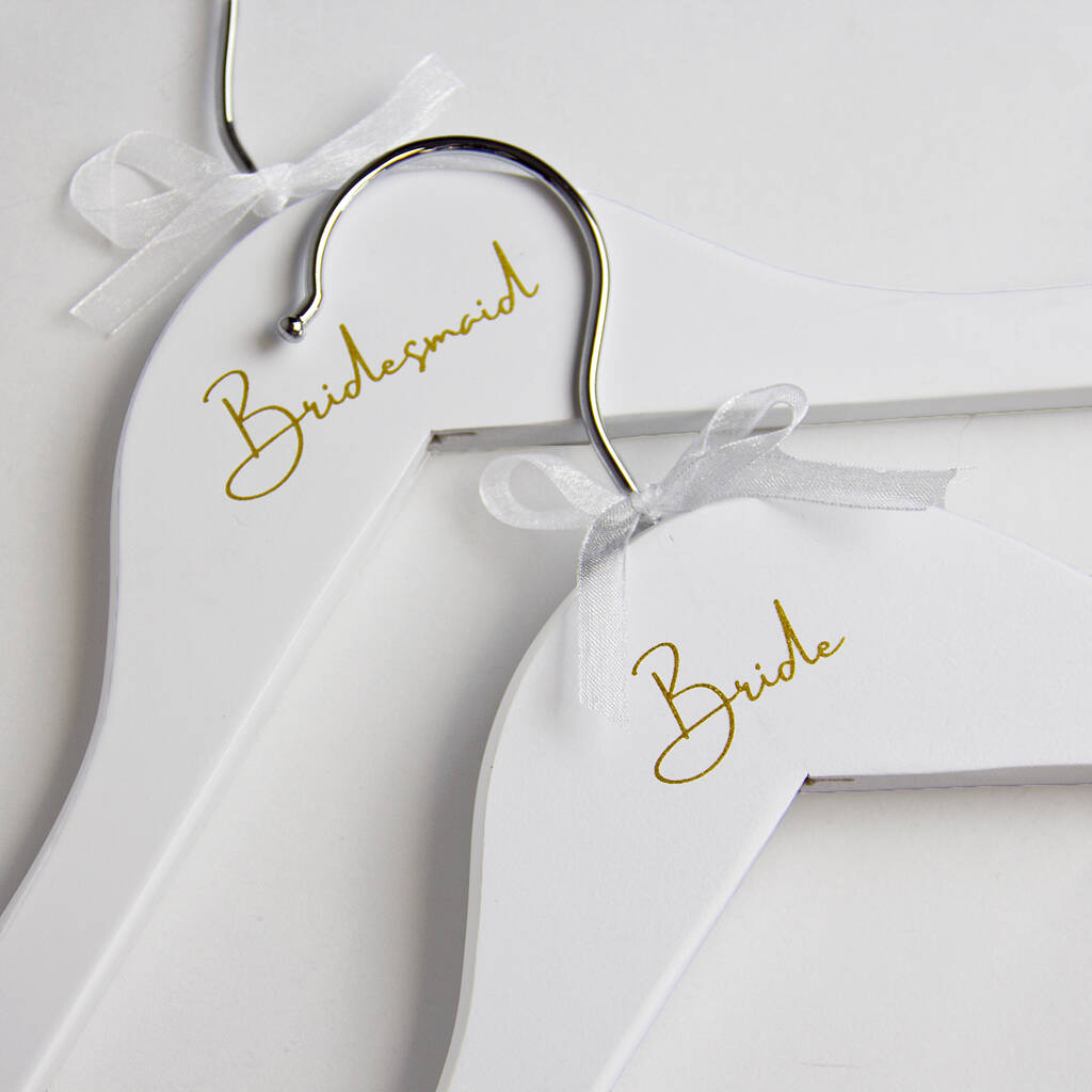 Personalised Wedding Hangers