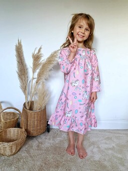 Fox in a box Magical pony 100% cotton nightie ages 2-11
