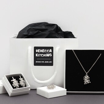 rebecca kitching interactive jewellery packaging