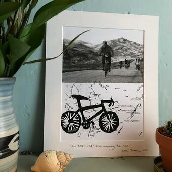 Personalised Bike Prints