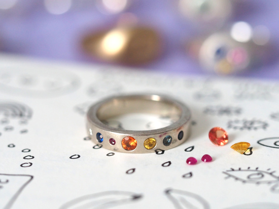 Rock Cakes Planet Ring