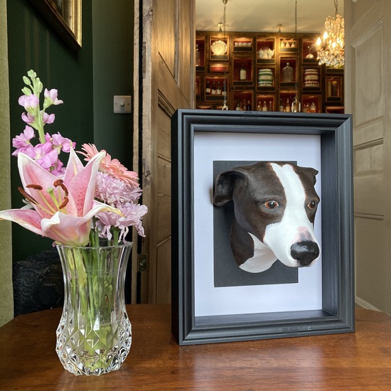 3D Printed Pet Portrait