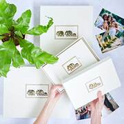 andcrafted Elephant Dung Photo Album With Gift Box