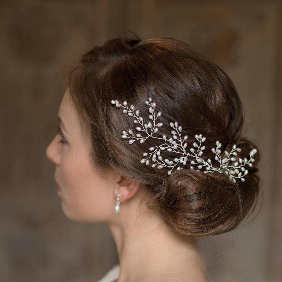 Gillian Million Pearl Fern Hair Vine | 