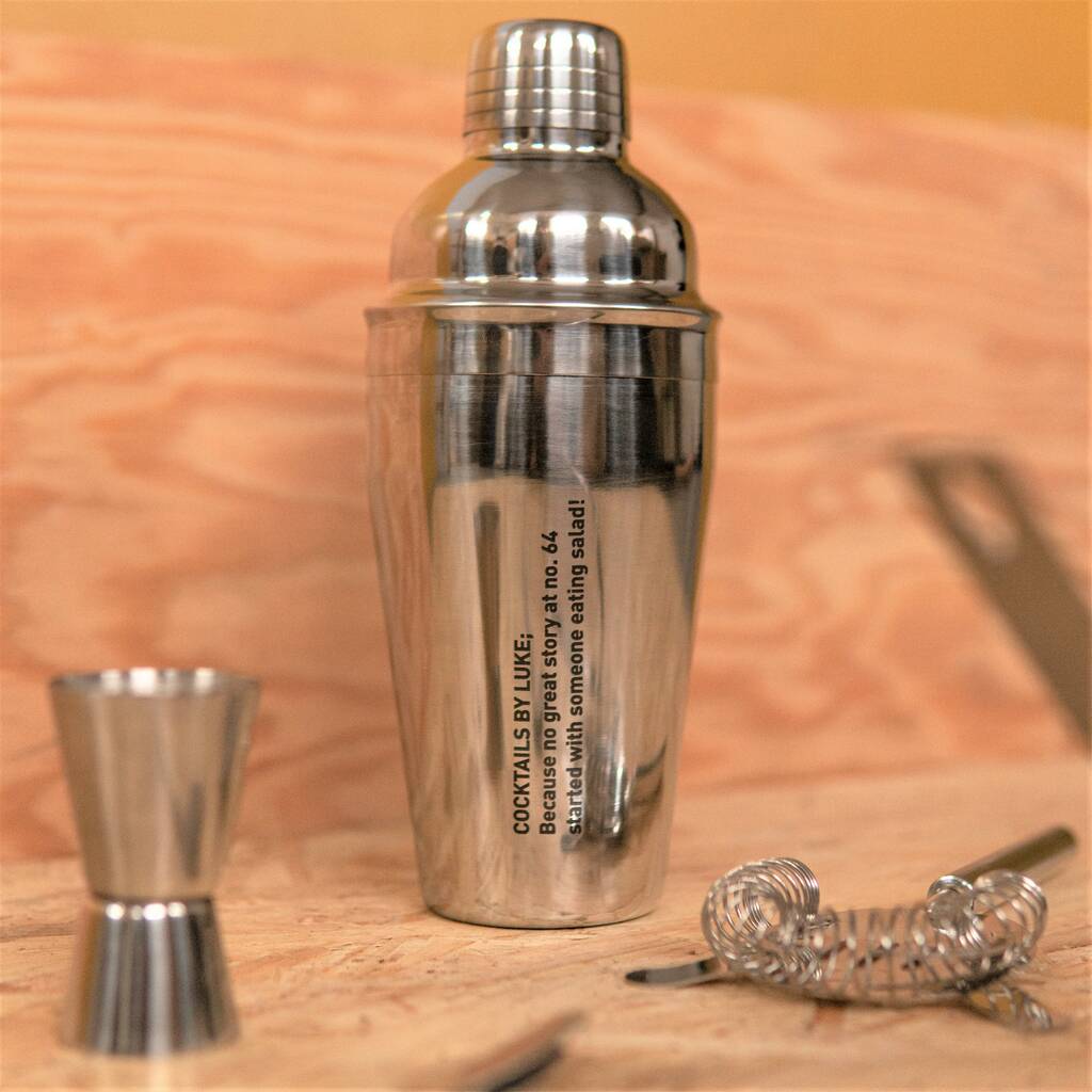 Personalised Cocktail Set
