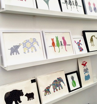 A selection of my best selling cut-out mount designs
