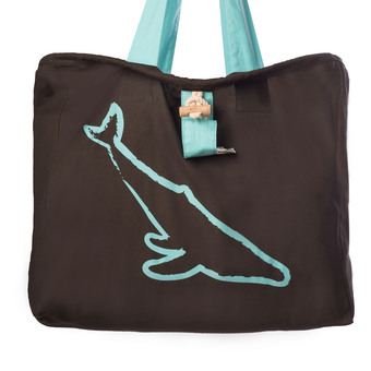 Charcoal Blue Whale Whalebag