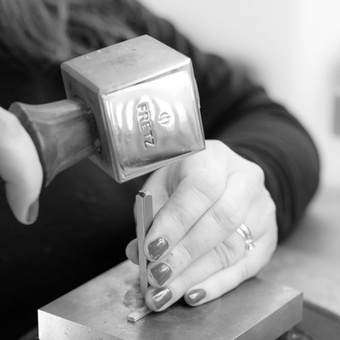 Our personalisation method is hand stamping