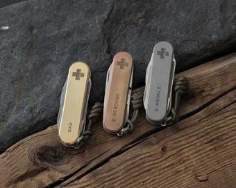 We make custom personalised swiss army knives, made to last & personalised to order.