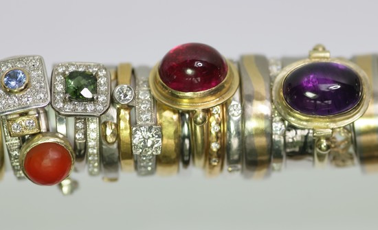 Trevor Forrester stack of rings