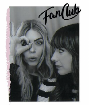Fanclub Sisters Felicity and Johanna