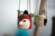 Dottir Studio Hanging Fox Planter
