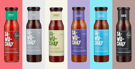 Sawuchay's 6 sauces in all their glory