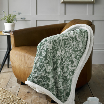 Secret garden Throw