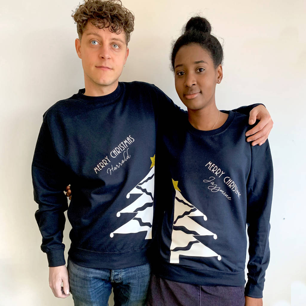 Solesmith Personalised Set Of Christmas Jumpers | 