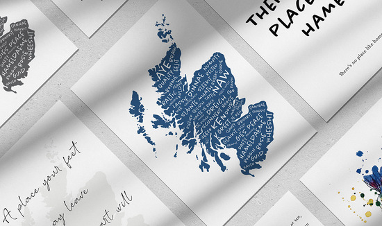 Banner Image with Scottish Print Co Designs