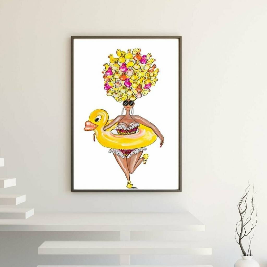 Rubber Duck Limited Edition Artwork Print