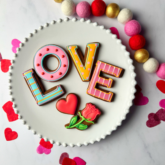 L.O.V.E. Valentine's Biscuit Box
