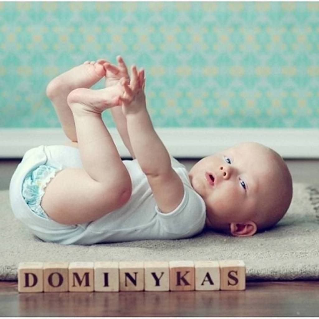 Personalised Baby Name Wooden Blocks  