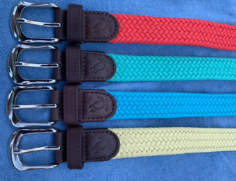 Pellegrine Kids Woven Belts with Organic Cotton Gift Bags